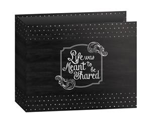 Pioneer 3-Ring Chalkboard Album 12&quotX12"-Shared