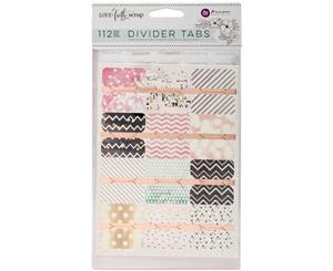 Prima Love Faith Scrap Planner Divider Tabs 12/Pkg-W/Word Labels