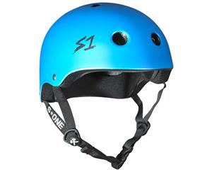 Pro Push Scooter S1 Helmet Lit Collab Cyan Matte