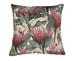 Protea Print Cushion