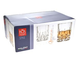 Rcr Opera Crystal Liquor Glasses - Set Of 6