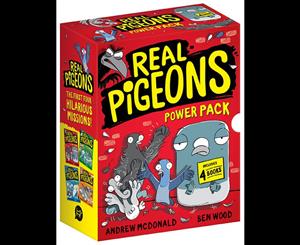 Real Pigeons Power Pack  Box Set Books 1-4