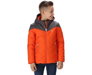 Regatta Boys Lofthouse III Durable Water Repellent Coat - BlzeOr/Mangt