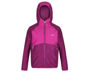 Regatta Childrens/Kids Volcanics Iii Waterproof Softshell Jacket (Winberry/Vivid Viola) - RG4546