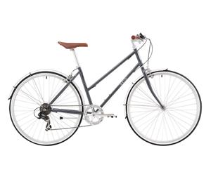 Reid Esprit Ladies Vintage Bike Lightweight Classic Bikes Shimano 7Spd Bicycle Metallic Charcoal