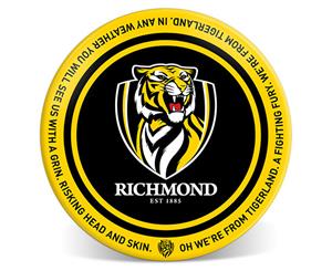 Richmond Tigers AFL 20cm Melamine Dinner Plate