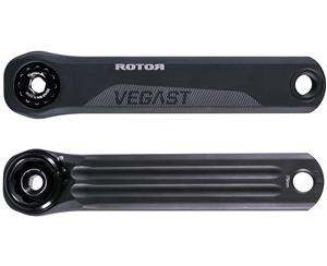 Rotor VEGAST 175mm Road Cranks Black