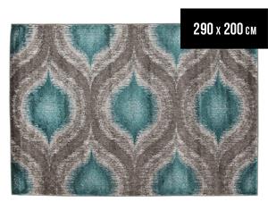 Rug Culture 290x200 La Mode Striking Contemporary Kitano Rug - Blue