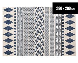 Rug Culture 290x200cm Mirage Modern Rug - Navy