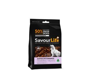 Savourlife Healthy Dog Treats Australian Kangaroo Training Treats VALUE PACK (3 x 165g)