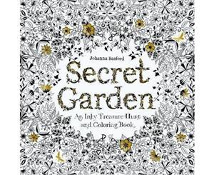 Secret Garden  An Inky Treasure Hunt and Colouring Book