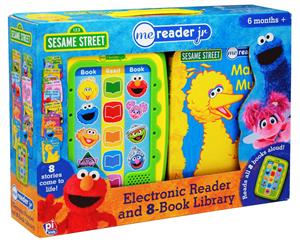 Sesame Street Me Reader Jr Electronic Reader & 8-Book Library