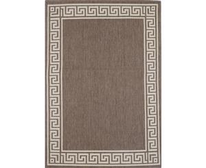 Sisalo Border White Rug