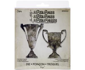 Sizzix Bigz Die By Tim Holtz 5.5&quotX6"-Tarnished Trophies