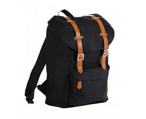 Sols Hipster Buckle Strap Backpack/Rucksack (Black) - PC2427