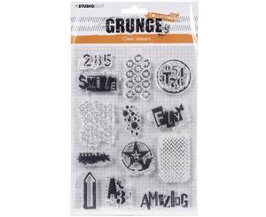 Studio Light Grunge 3.0 Collection A5 Stamp - NR. 408