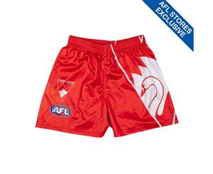 Sydney Swans Youth Logo Footy Shorts