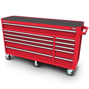 TTI 1686X460X826MM 11 Drawer Panther Series Superwide Tool Trolley TTI6611DSSWT