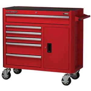 TTI Tool Trolley Wide 6 Drawer 1051x460x827mm PANTHER SERIES