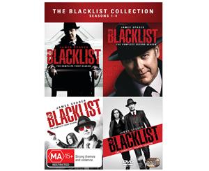 The Blacklist Collection Seasons 1-4 DVD Region 4