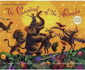 The Carnival of the Animals  1 x Hardcover Book plus CD