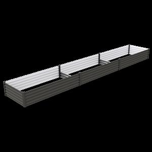 The Organic Garden Co 6.0 x 1.0 x 0.41m Raised Garden Bed - Woodland Grey