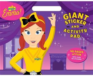 The Wiggles Emma!  Giant Sticker Activity Pad  48 Pages of Fun  With Over 150 Stickers!