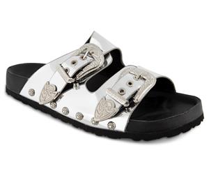 Therapy Women's Dukes Slide - Silver