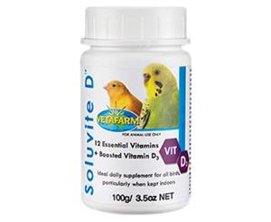 Vetafarm Soluvite D Bird Supplement 100g