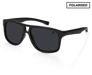 Winstonne Men's Noah Polarised Sunglasses - Black/Grey