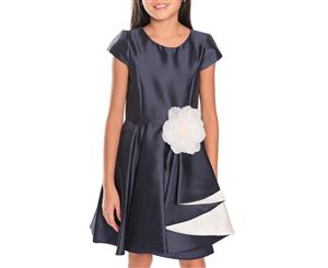 Zoe Cascade Front Dress