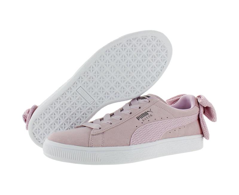 Cheap Puma Womens Bow Uprising Suede Lifestyle Fashion Sneakers with ...