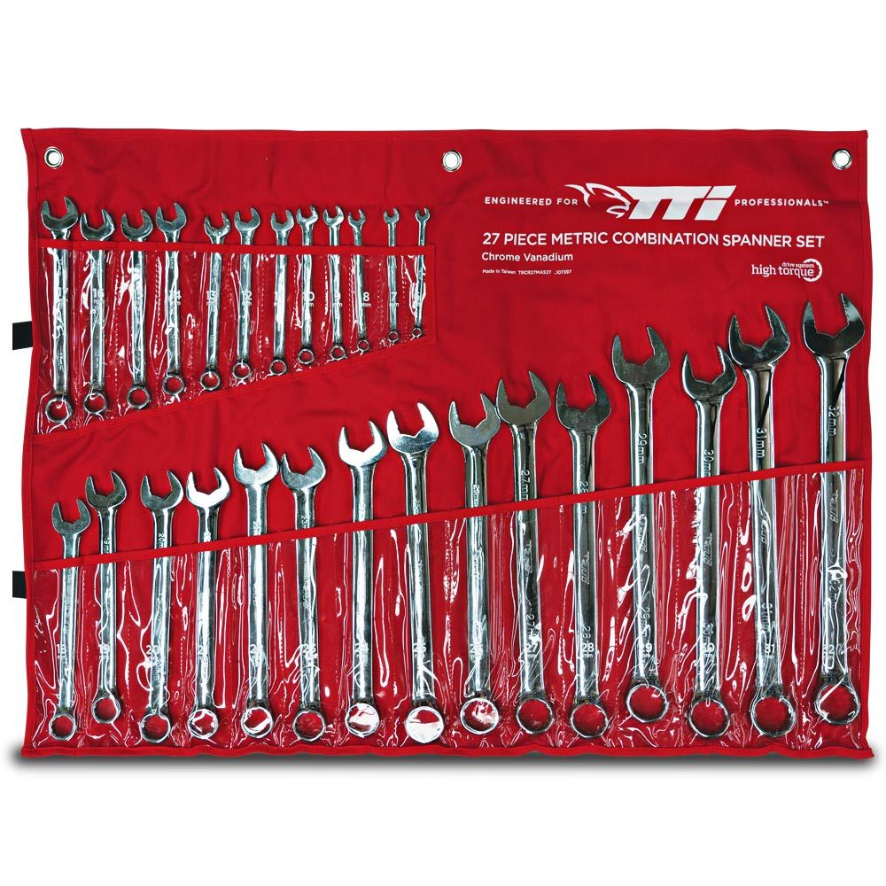 Buy MADE IN INDIA Combination of Doe and Ring Spanner tool set of 12 pieces  of 6 to 16