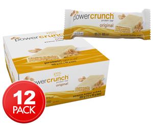 12 x Power Crunch Peanut Butter Crme Protein Bar 40g