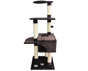 140 cm High Cat Scratching Post Tree Gym House Scratcher Pole Furniture