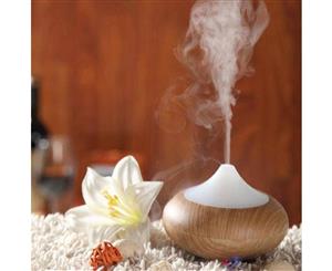 160ml Essential Oil Aroma Oils Diffuser | Electric Aromatherapy Humidifier Aroma - Light Wood