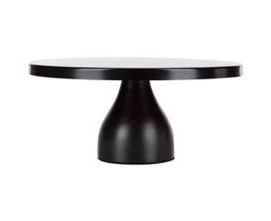 30 cm (12-inch) Round Modern Cake Stand | Black | Jocelyn Collection