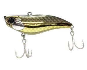 70mm Gold Valkyrie Zerek Maniac Vibe Rattling Hard Body Fishing Lure - 14g Vibration Lure