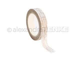 Alexandra Renke Washi Tape 10mmX10m Gold Lettering Spring