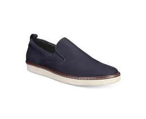 Alfani Mens ronnie Leather Round Toe Moccasins