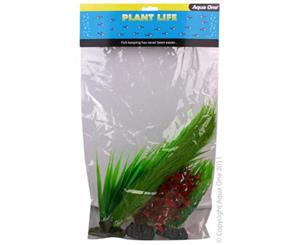 Aqua One Plastic Plant 4pk - Mix 2