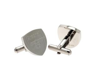 Arsenal Fc Stainless Steel Crest Cufflinks (Silver) - TA2476