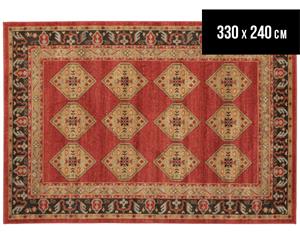 Arya Beauty Classic Leopold 330x240cm Rug - Red