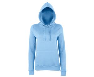 Awdis Just Hoods Womens/Ladies Girlie College Pullover Hoodie (Sky Blue) - RW3481