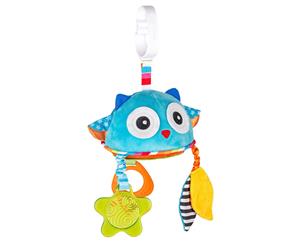 Benbat Travel Mirror Owl Hanging Educational Stroller/Pram Baby/Infant 0m+ Toy