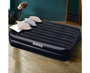 Bestway Queen Air Bed Inflatable Mattresses Sleeping Mats Home Camping Pump