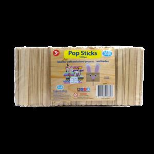 Boyle 1000 Piece Wooden Craft Pop Stick Set