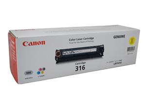 Canon CART316 Yellow Toner