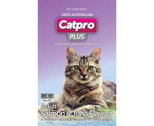 Catpro Plus Adult Dry Cat Food High Protein Salmon and Tuna 10kg (CCPPST10)