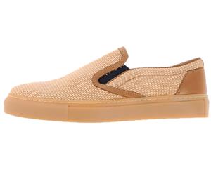 Ciro Lendini Men's Raffia Loafer - Beige